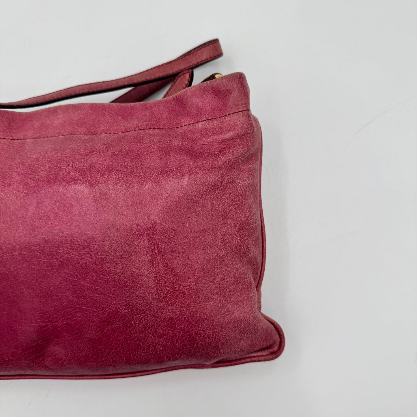 Miu Miu Pink Matelasse Front Pocket Pochette GHW