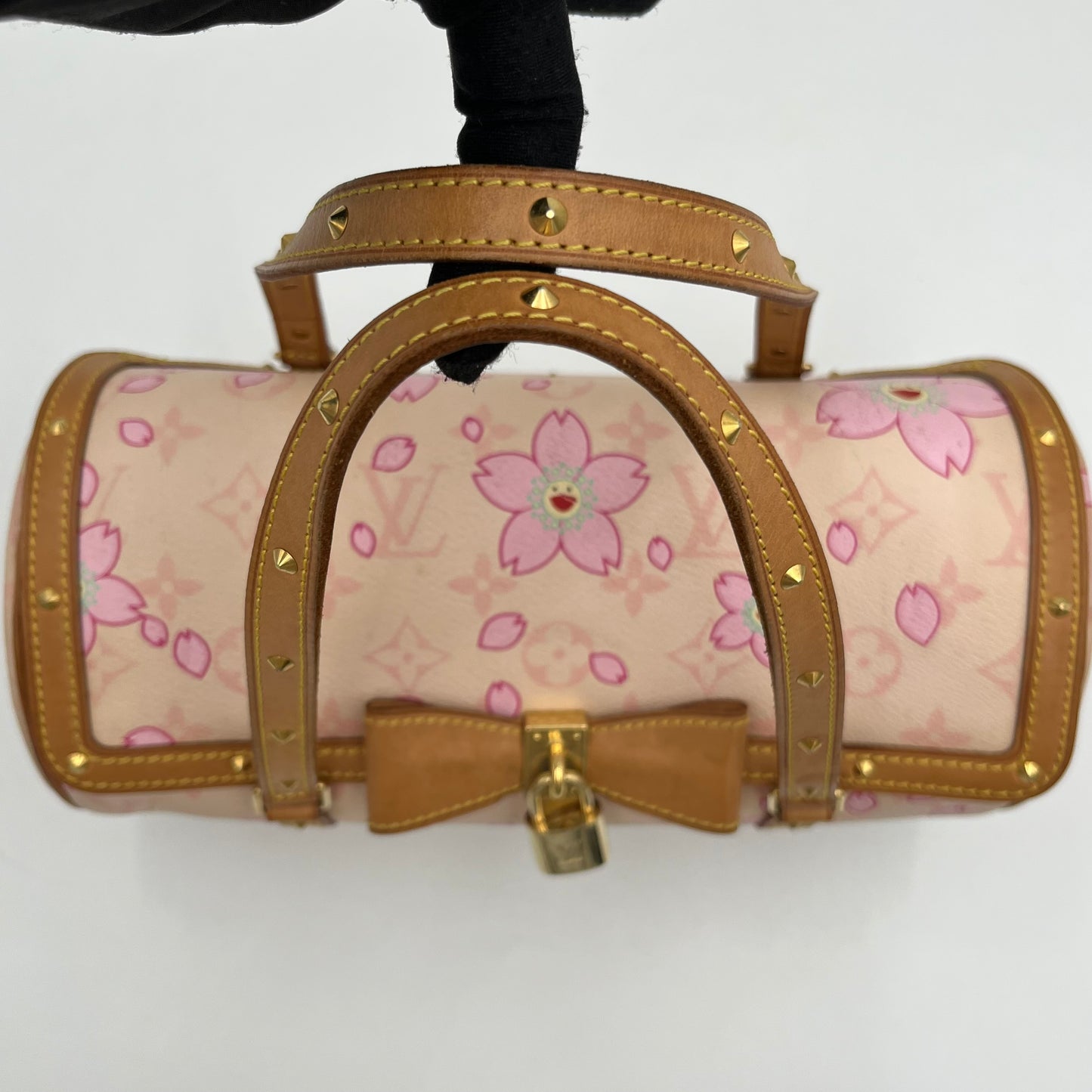 LV Takashi Murakami Pink Cherry Blossom Papillon