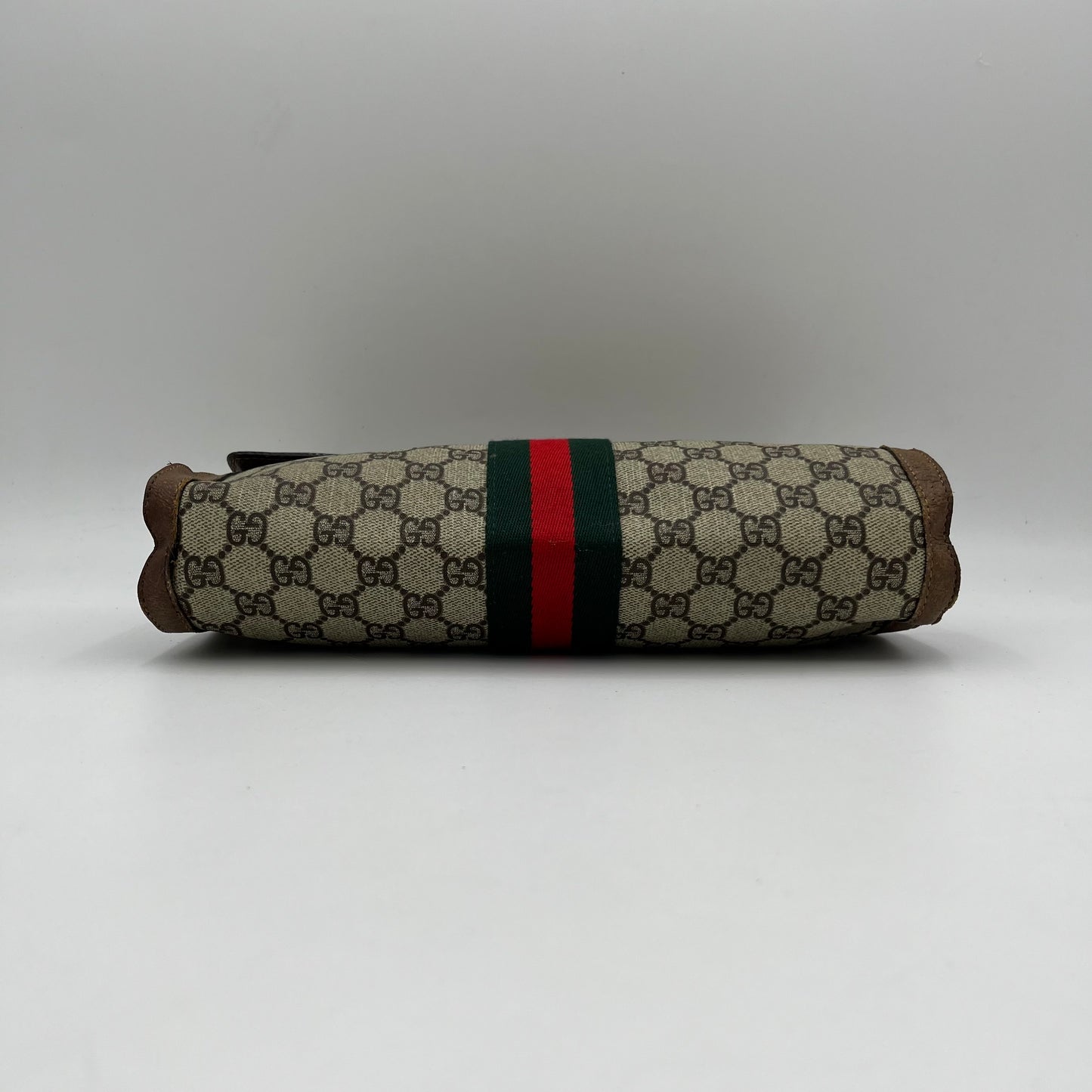 Gucci Parfums Monogram Sherryline Flap Clutch