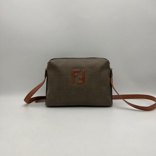 Fendi Vintage FF Logo Crossbody