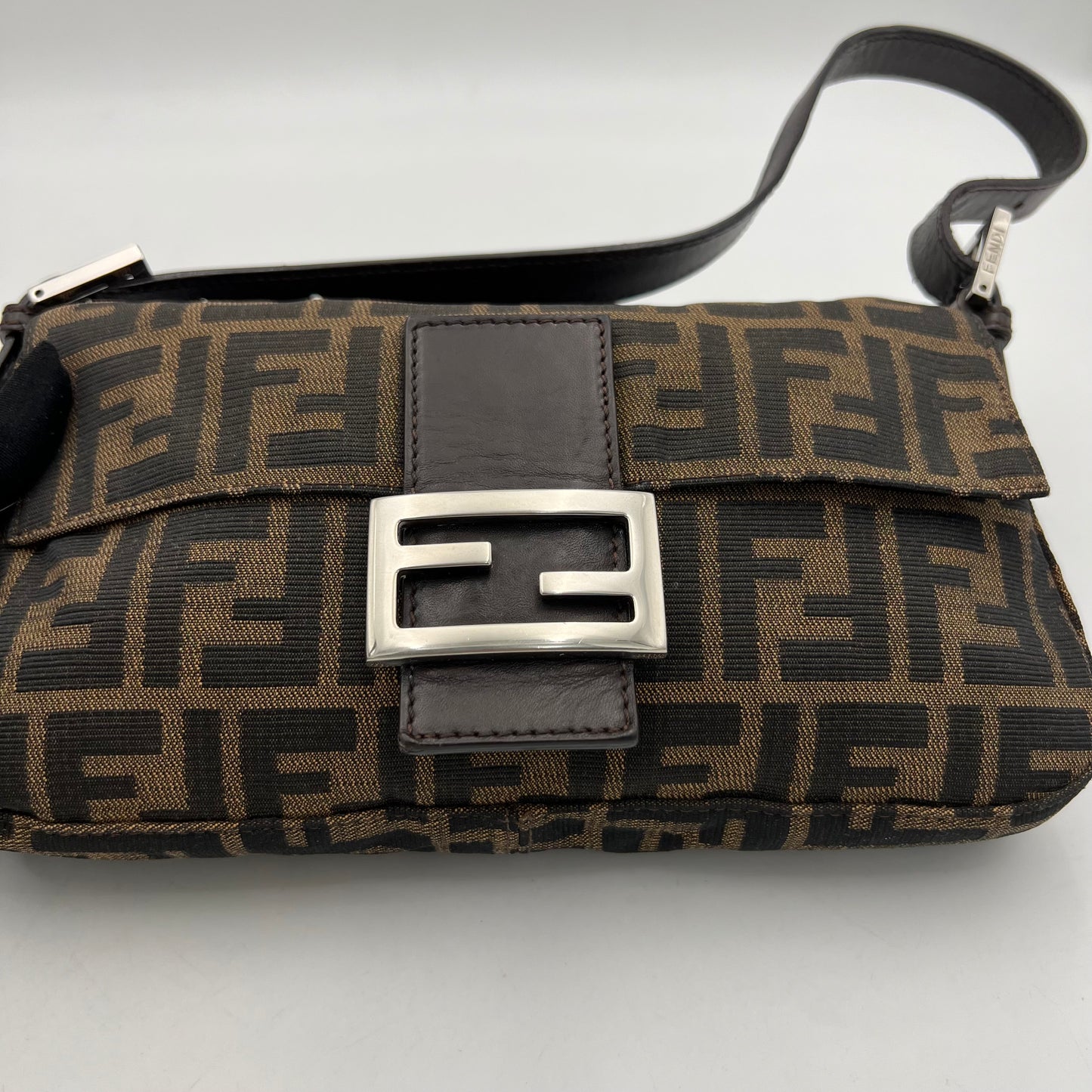 Fendi Tobacco Zucca Baguette