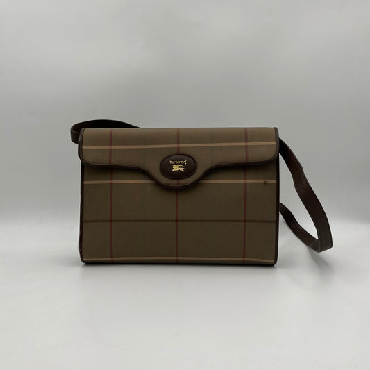 Burberry Vintage Cloth Flap Crossbody