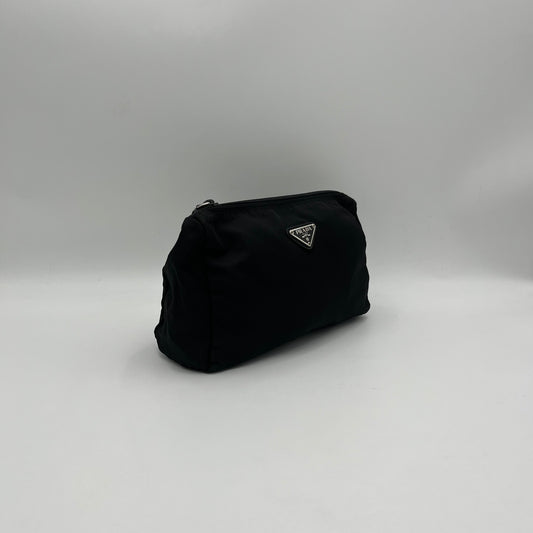 Prada Black Nylon Pouch