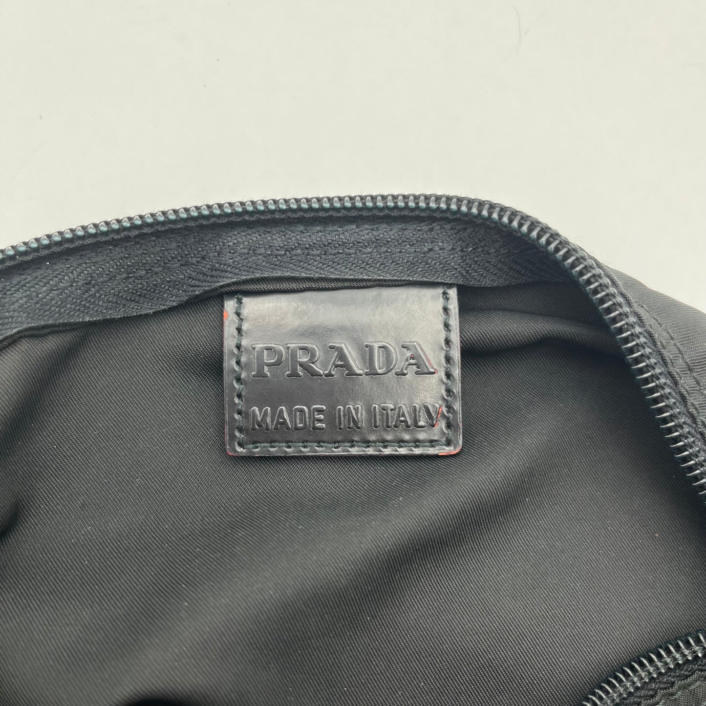 Prada Black Nylon Pouch