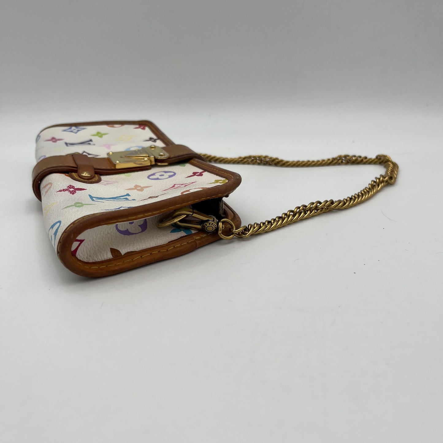 LV White Multicolor Shirley