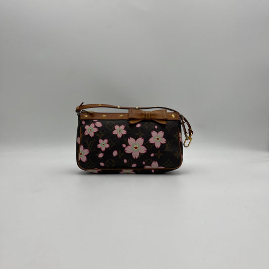 LV Takashi Murakami Monogram Cherry Blossoms Pochette