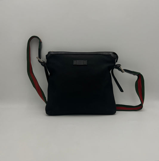 Gucci Black Sherryline Men's Crossbody