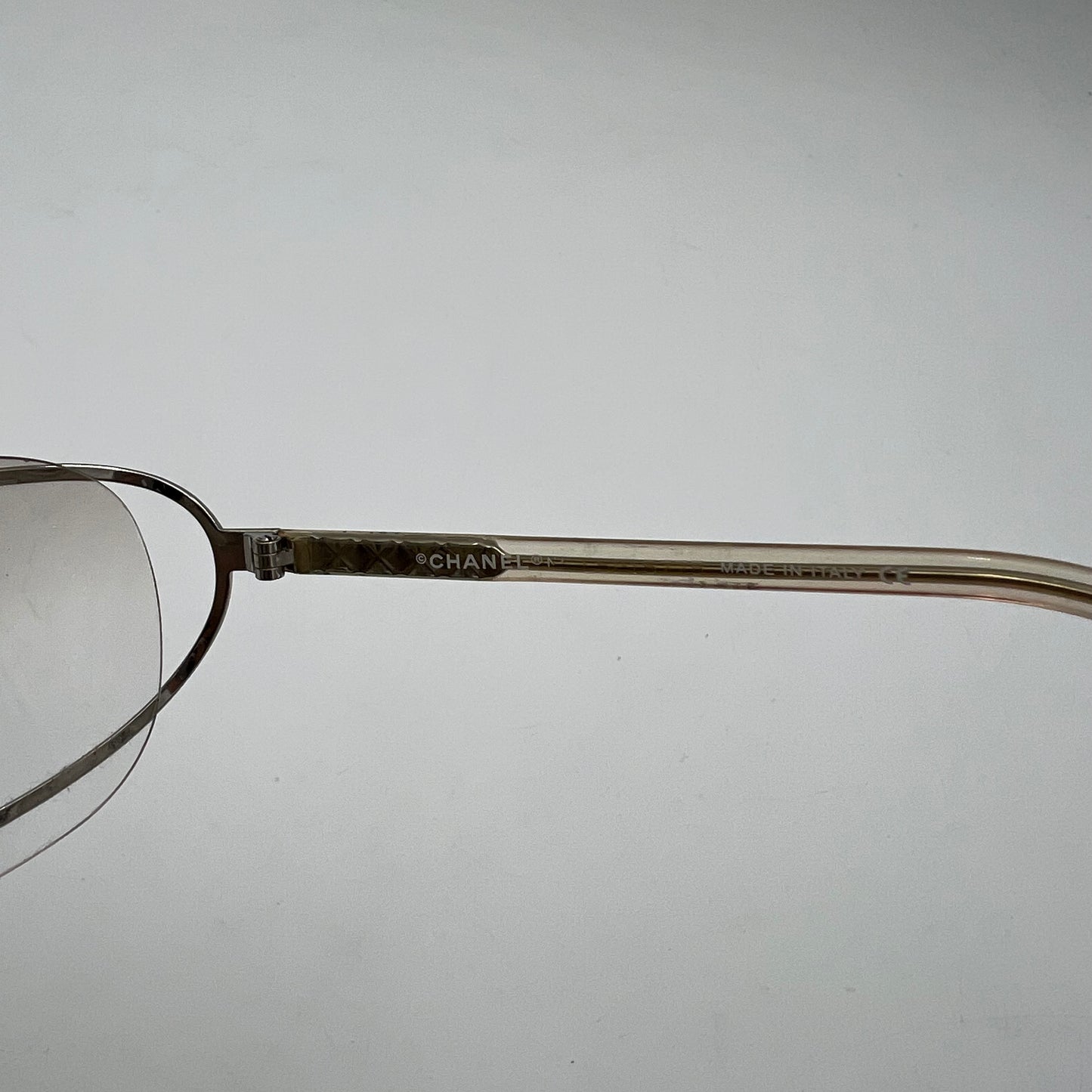 Chanel Vintage Clear Sunglasses