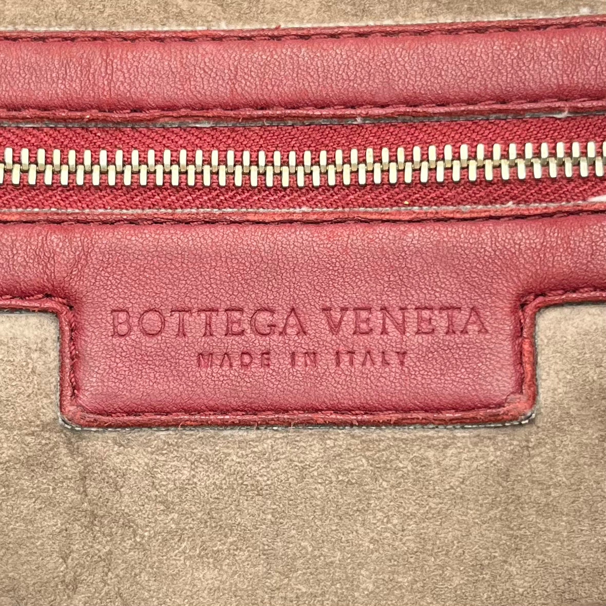 Bottega Veneta Red Intrecciato Large Hobo Shoulder Bag