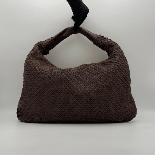 Bottega Veneta Brown Mosaico Hobo Bag