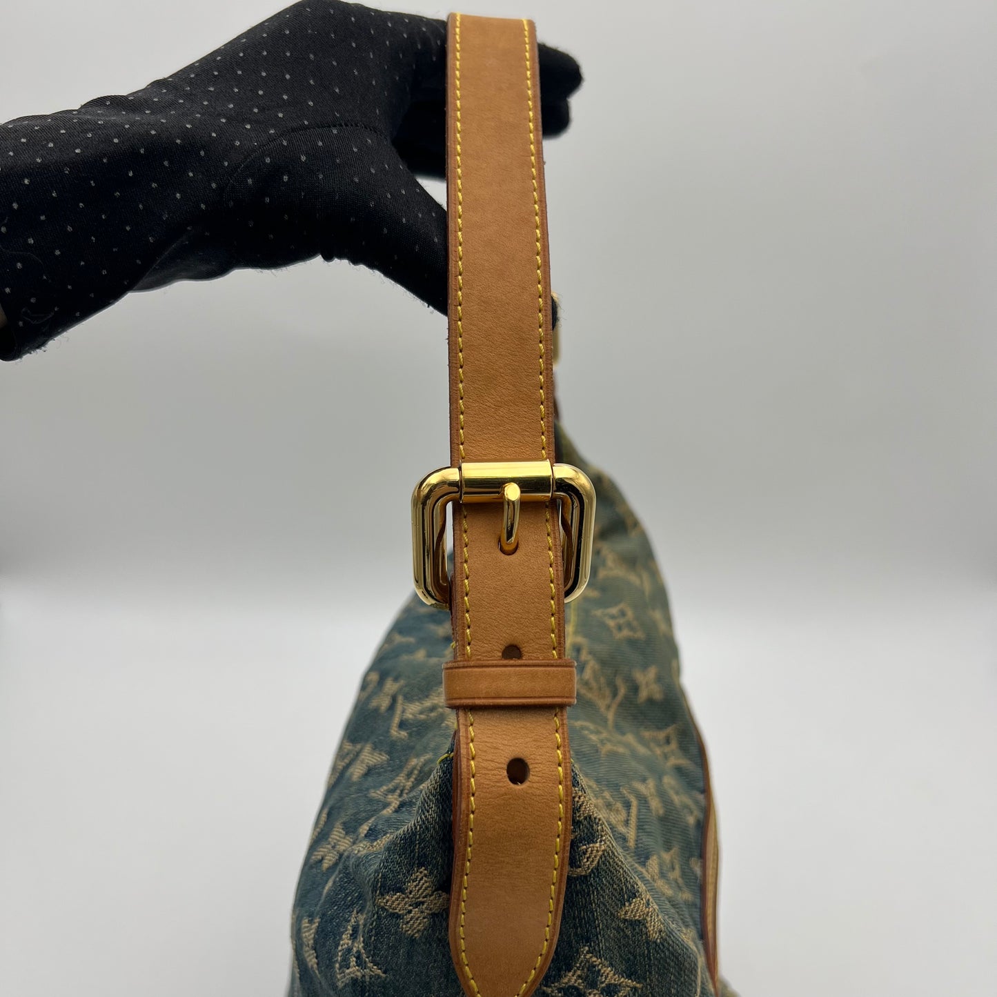 LV Monogram Denim Baggy GM