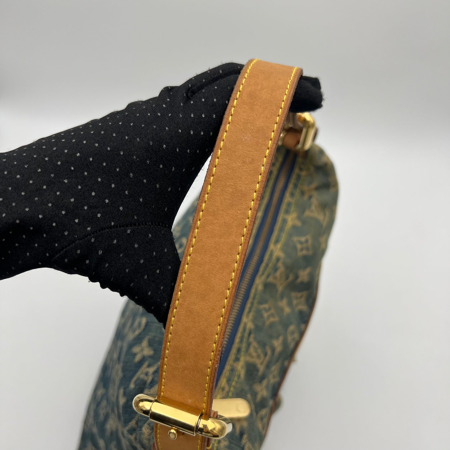 LV Monogram Denim Baggy GM