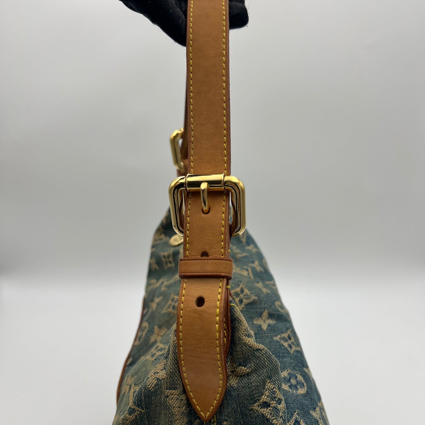 LV Monogram Denim Baggy GM