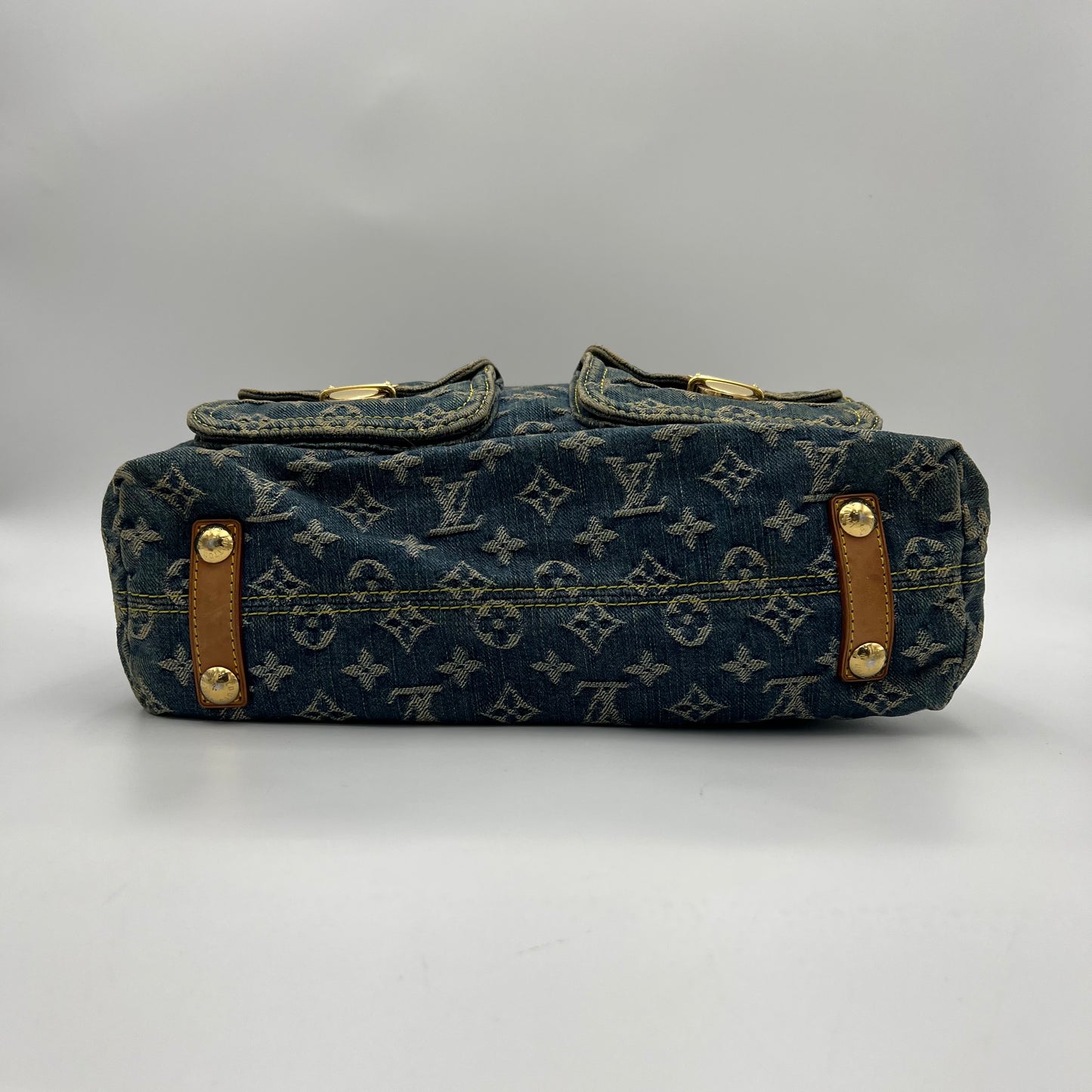 LV Monogram Denim Baggy GM