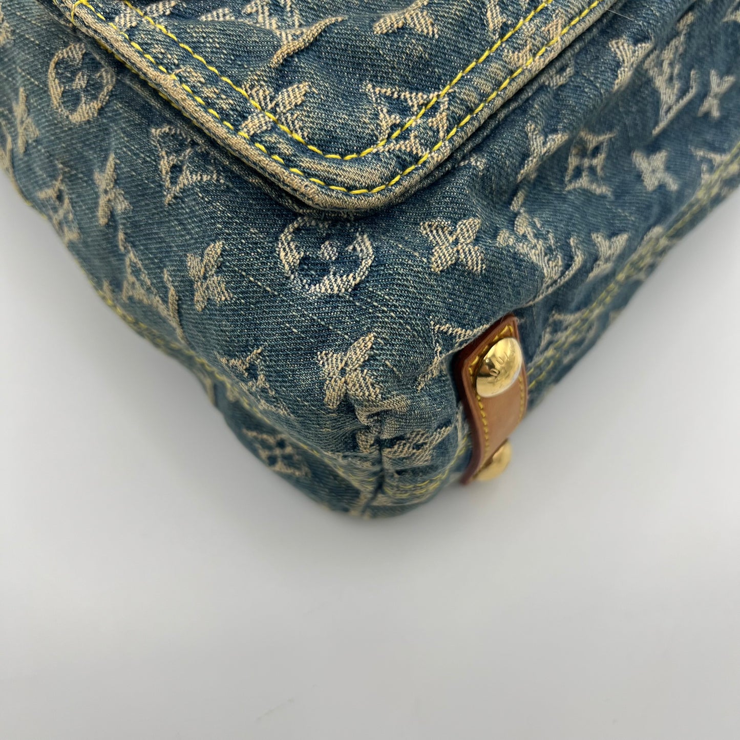 LV Monogram Denim Baggy GM