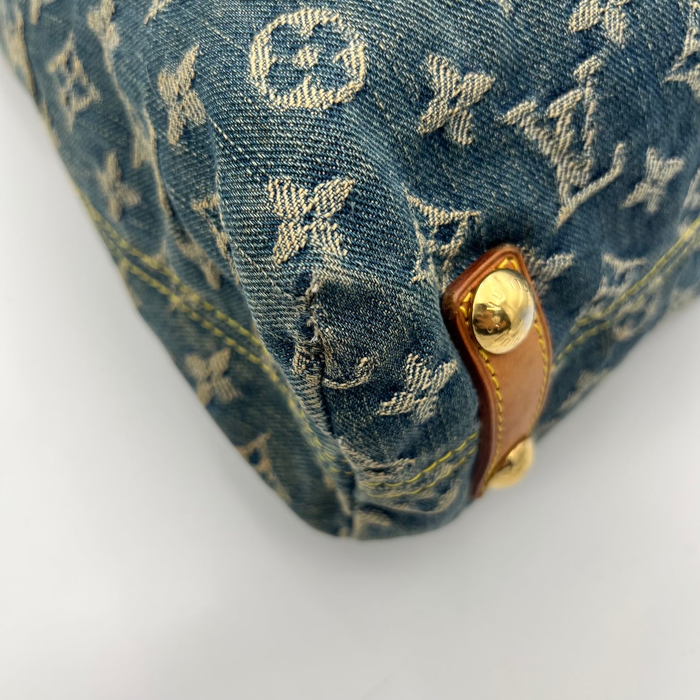LV Monogram Denim Baggy GM