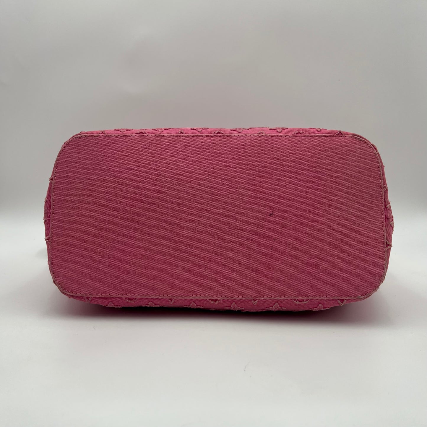 LV Pink Denim Monogram Stone Neverfull MM