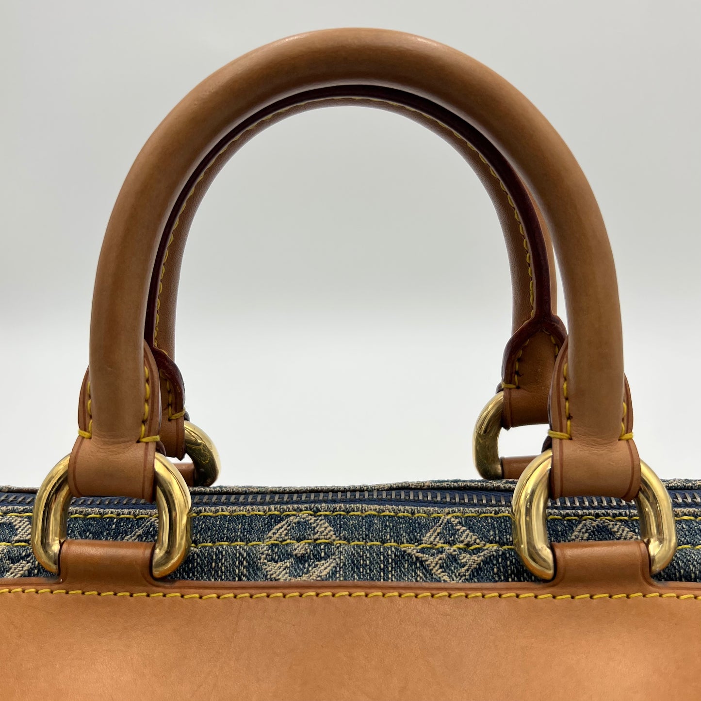 LV Blue Monogram Denim Neo Speedy