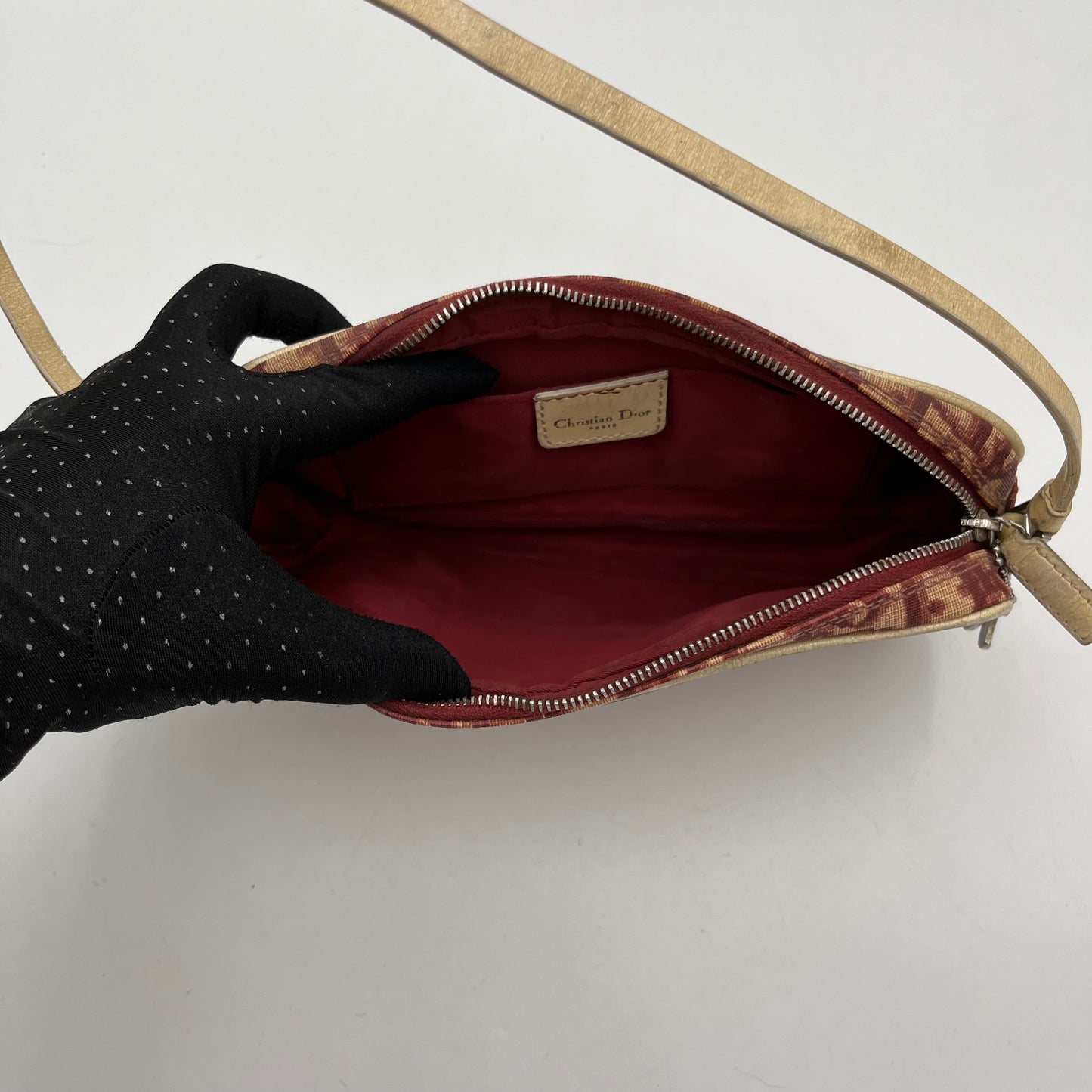 Christian Dior Red Trotter Pochette