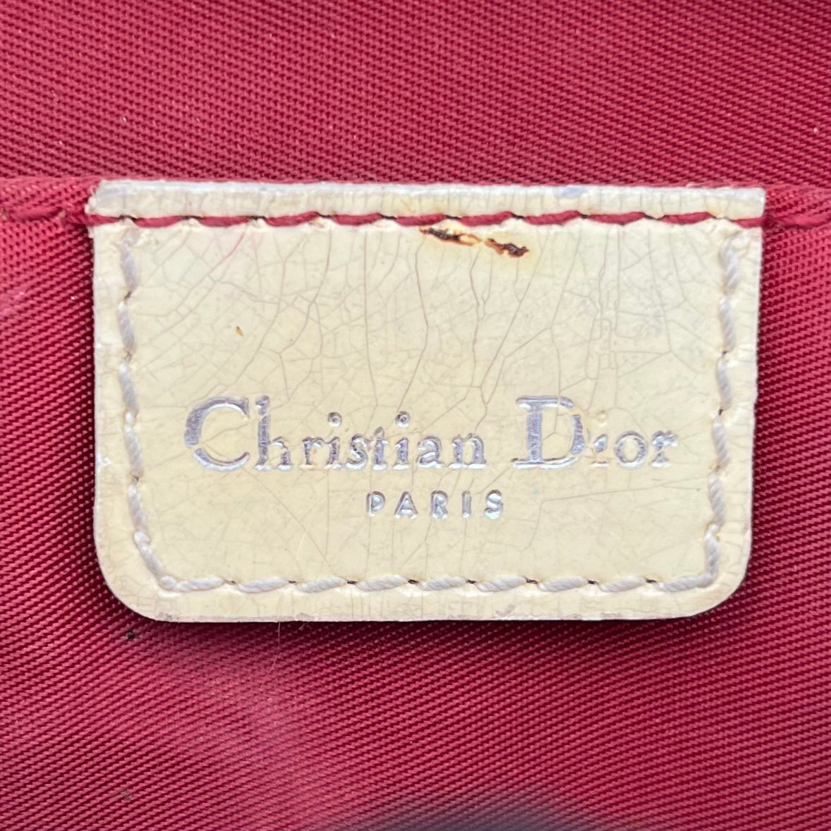 Christian Dior Red Trotter Pochette