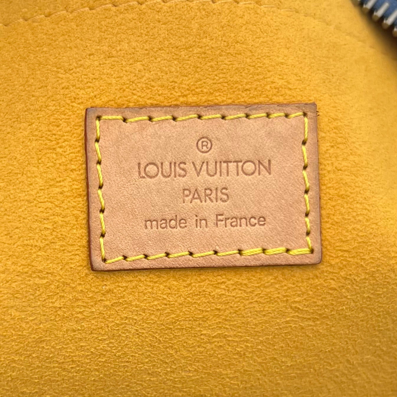 LV Blue Monogram Denim Neo Speedy