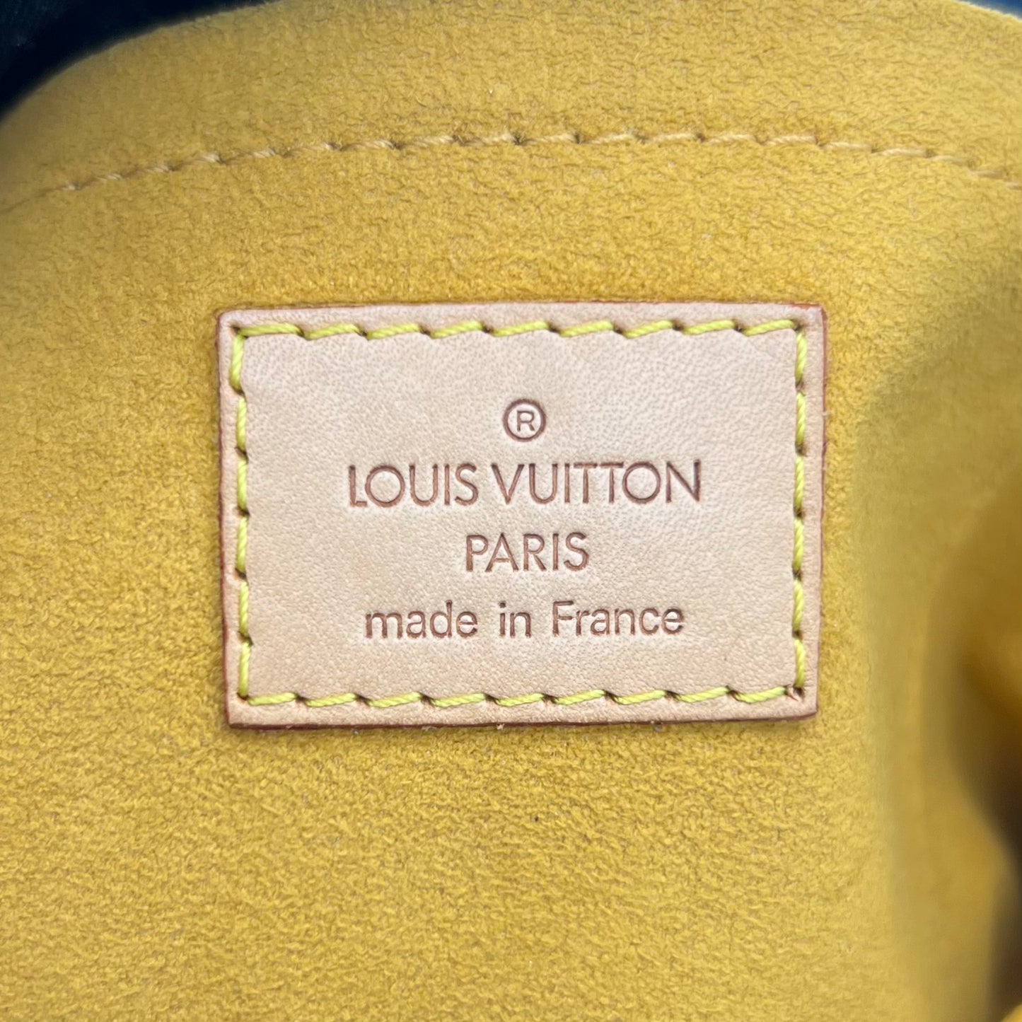 LV Blue Denim Mini Pleaty Raye Shoulder Bag
