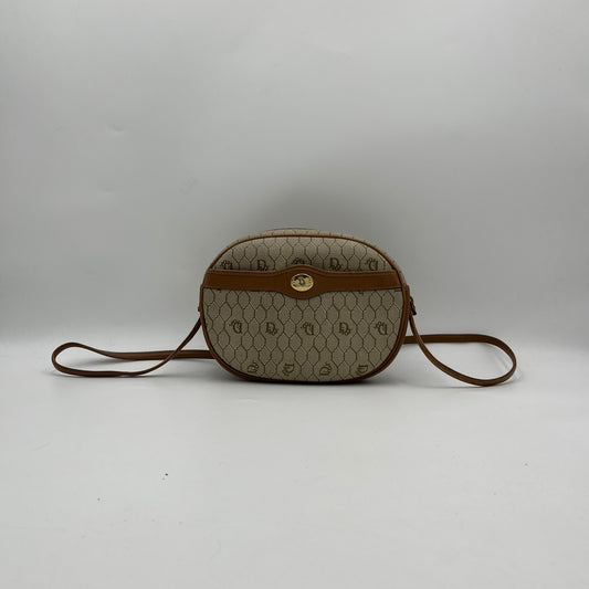 Christian Dior Light Honeycomb Oblong Crossbody