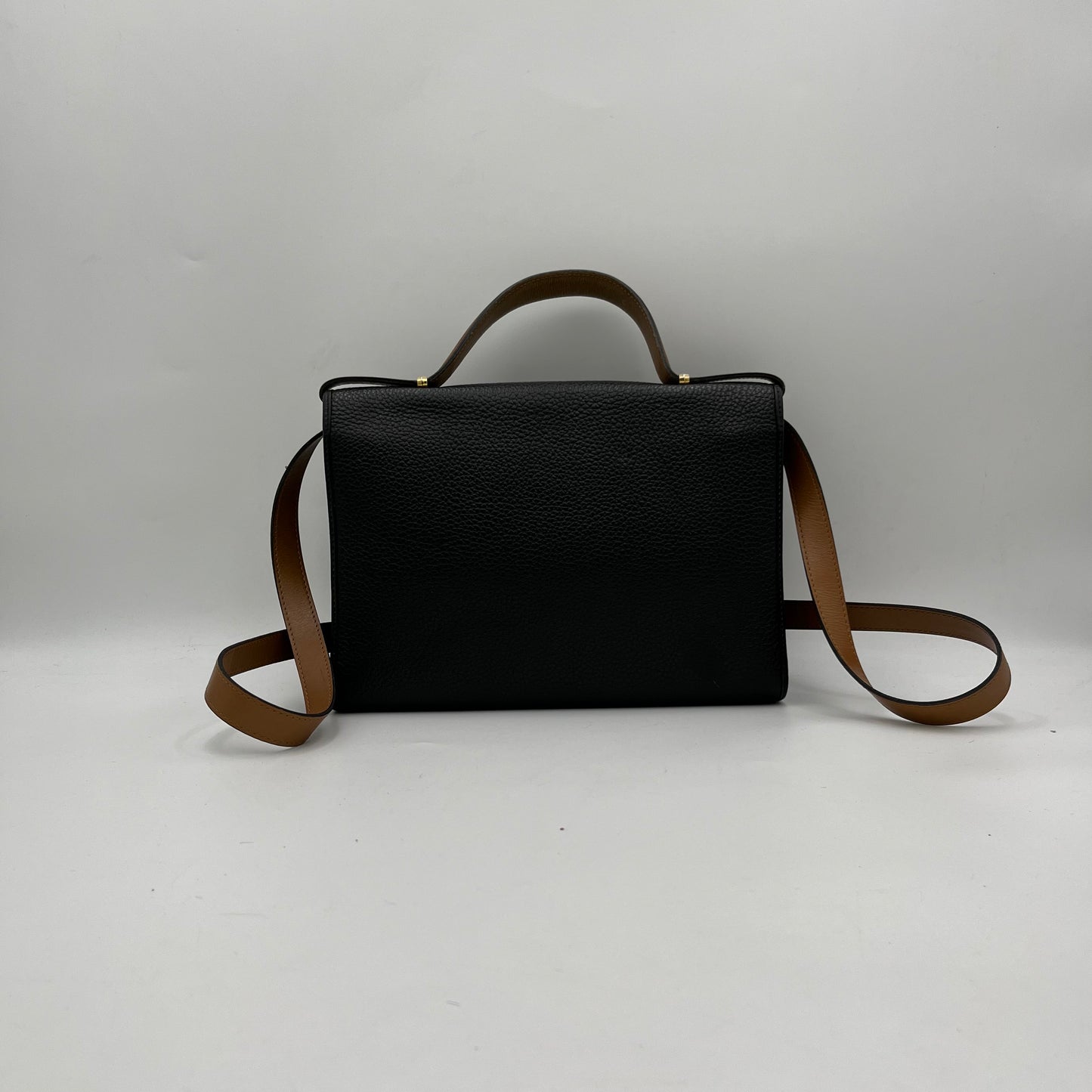 Christian Dior Black Leather Kelly