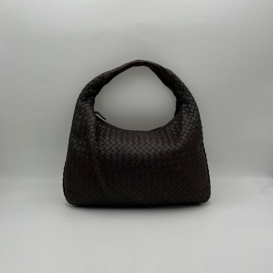 Bottega Veneta Brown Intrecciato Hobo Bag