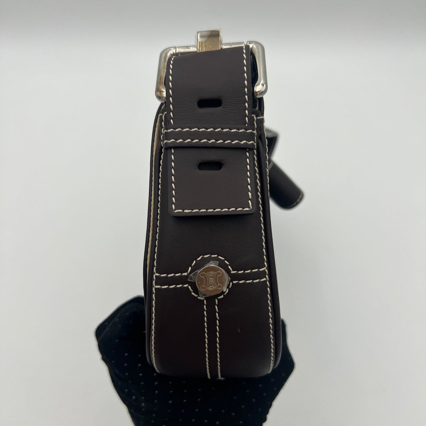 Celine Paris Limited Ed Eurodyssey Coin Collection Flap Shoulder Bag