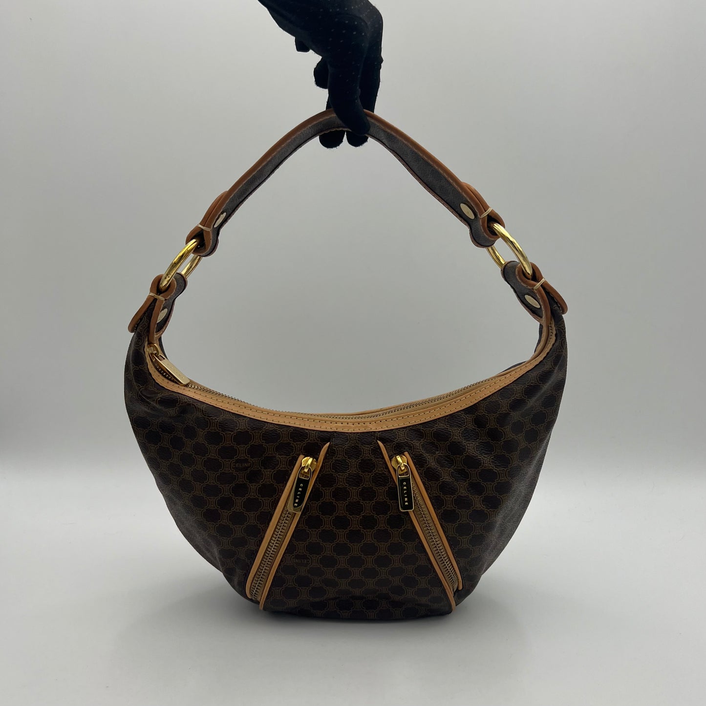 Celine Paris Rare Macadam Hobo Bag