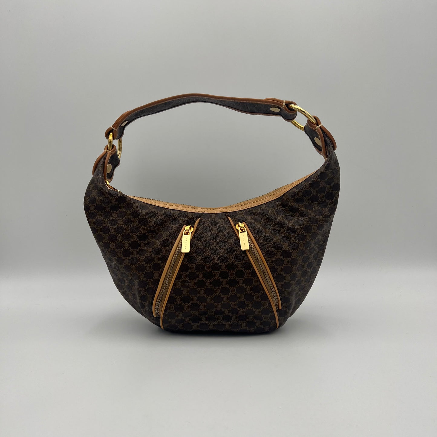 Celine Paris Rare Macadam Hobo Bag