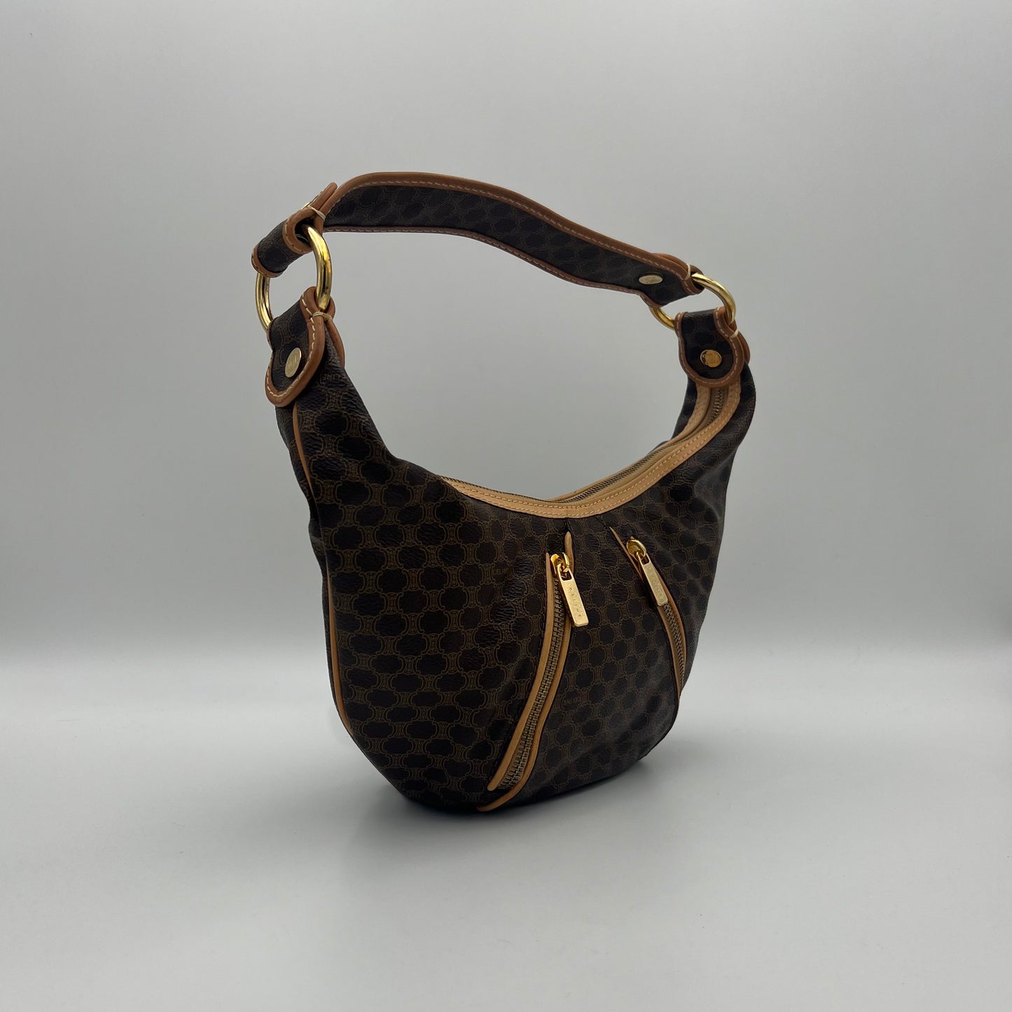 Celine Paris Rare Macadam Hobo Bag