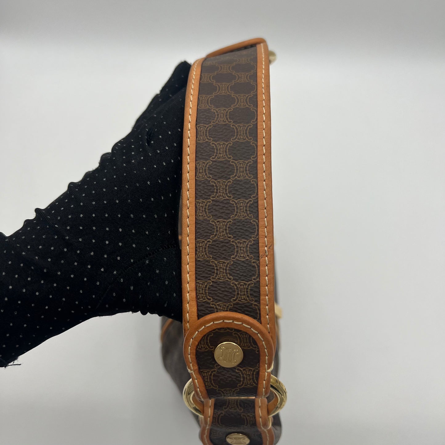Celine Paris Rare Macadam Hobo Bag