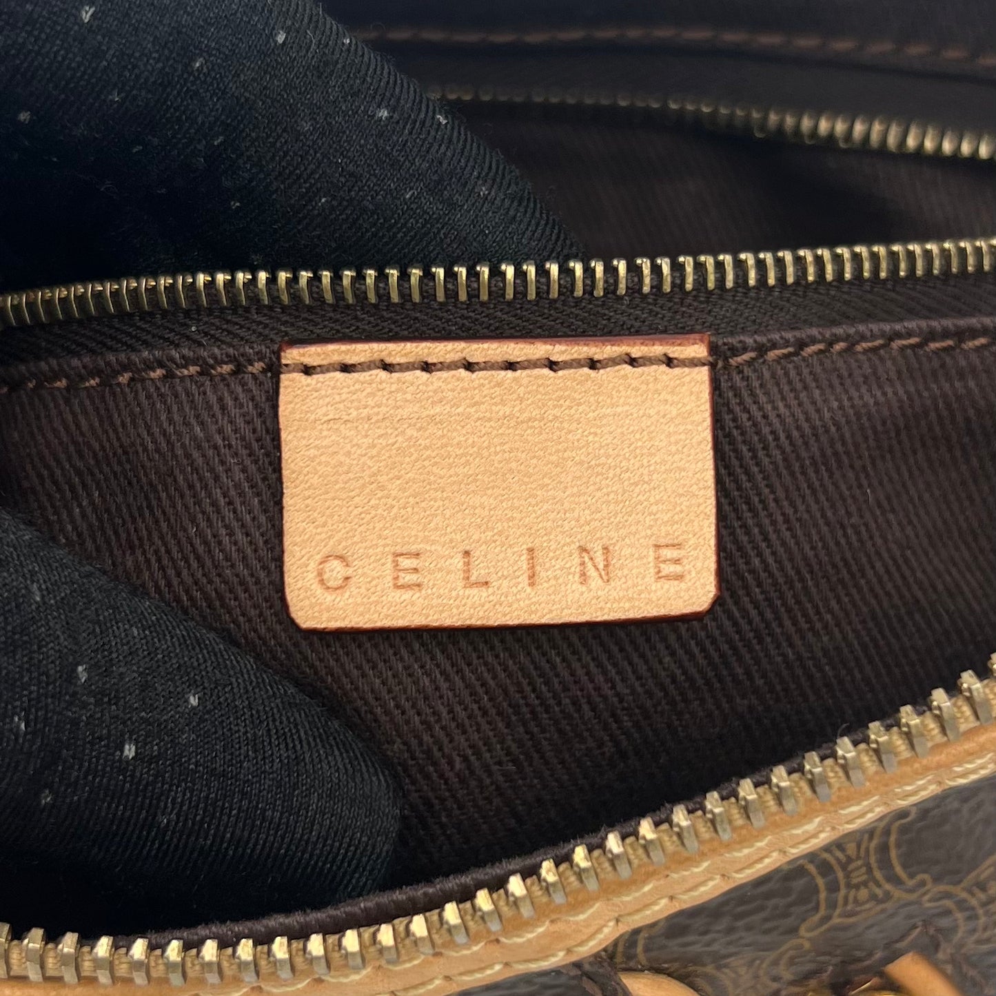 Celine Paris Rare Macadam Hobo Bag