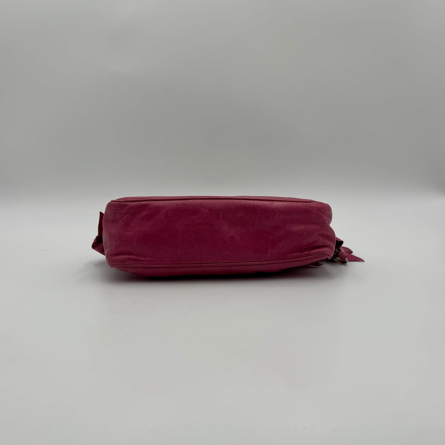 Miu Miu Pink Vitello Lux Box Pochette SHW
