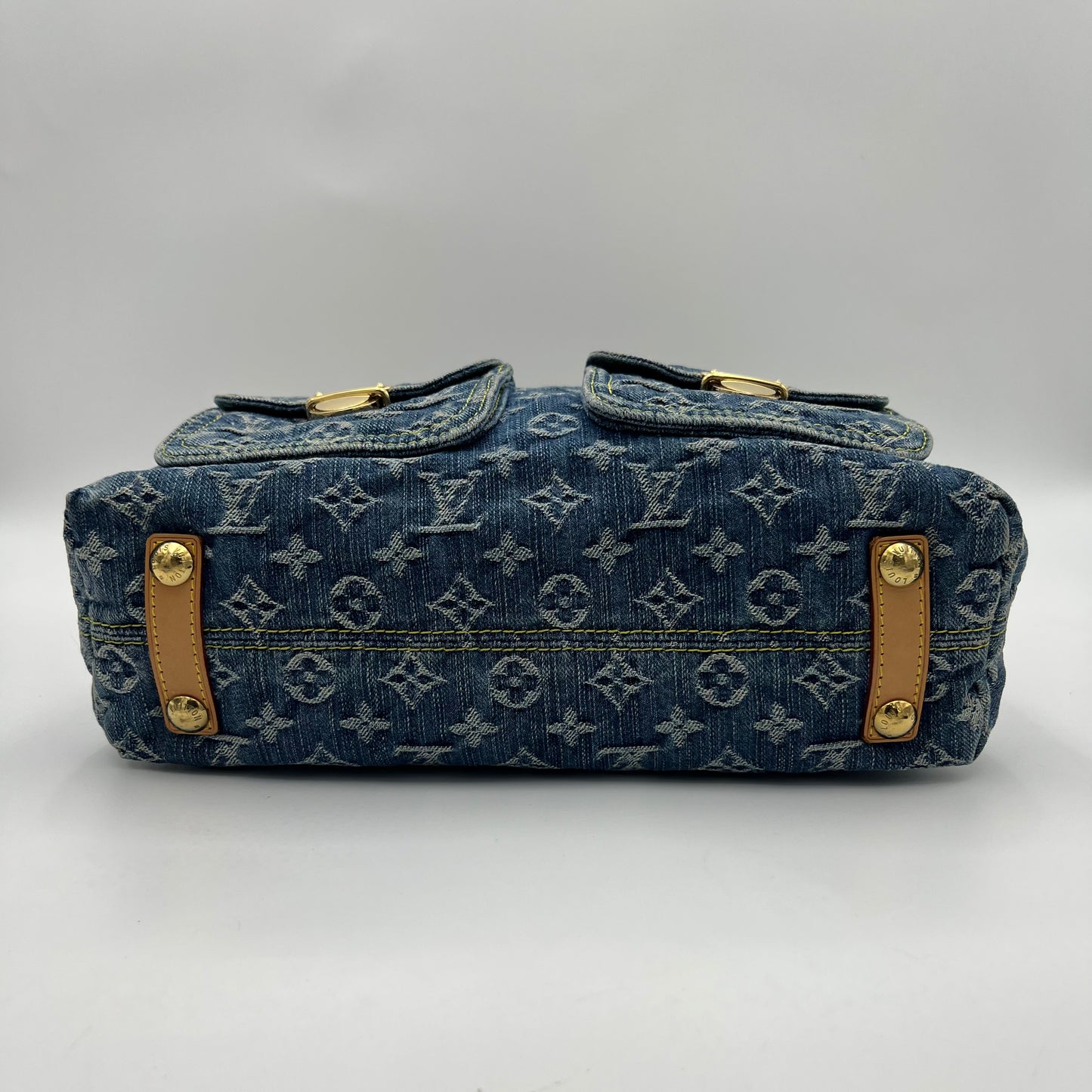 LV Monogram Denim Baggy GM