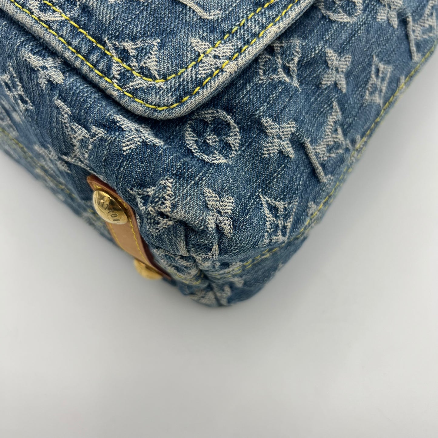 LV Monogram Denim Baggy GM