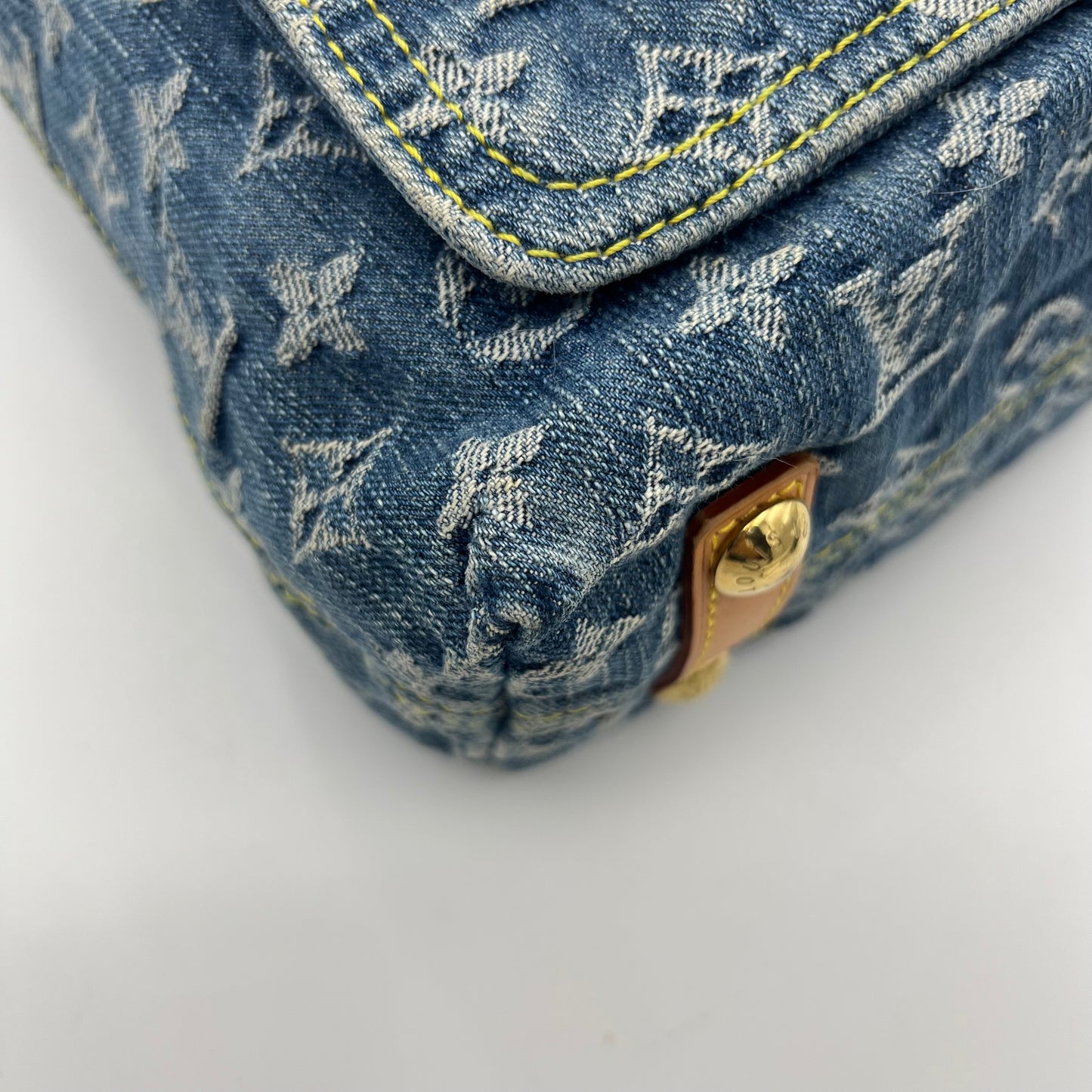 LV Monogram Denim Baggy GM