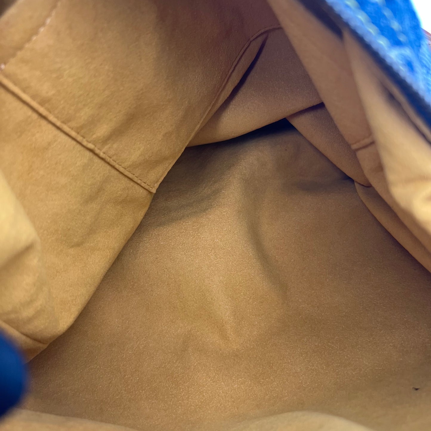 LV Monogram Denim Baggy GM