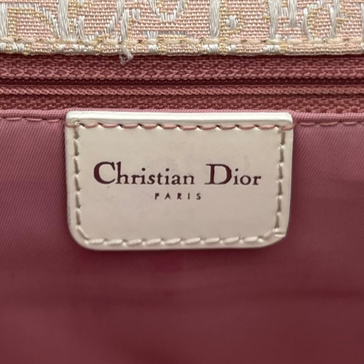 Christian Dior Pink Trotter D'Trick Baguette