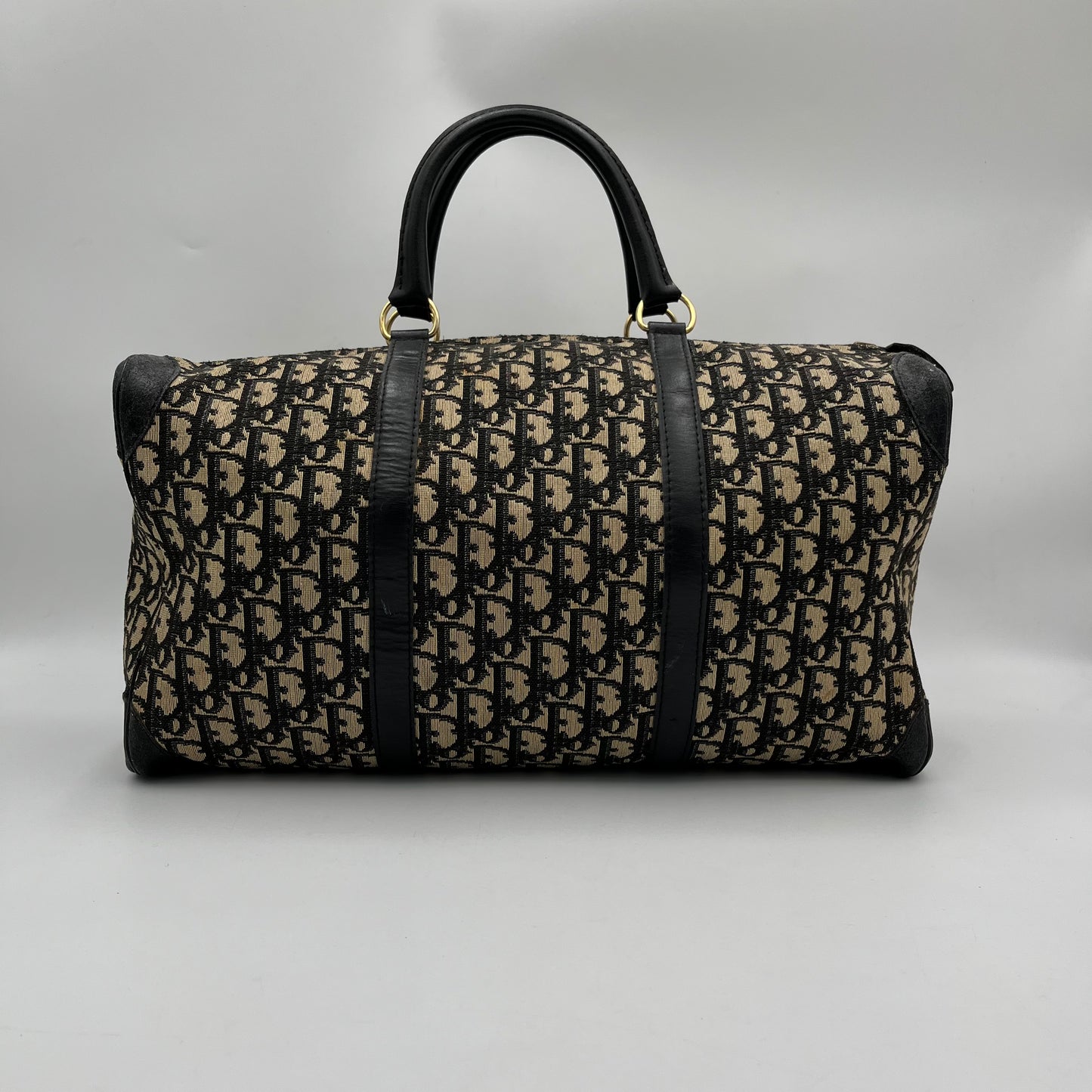 Christian Dior Trotter Canvas Boston