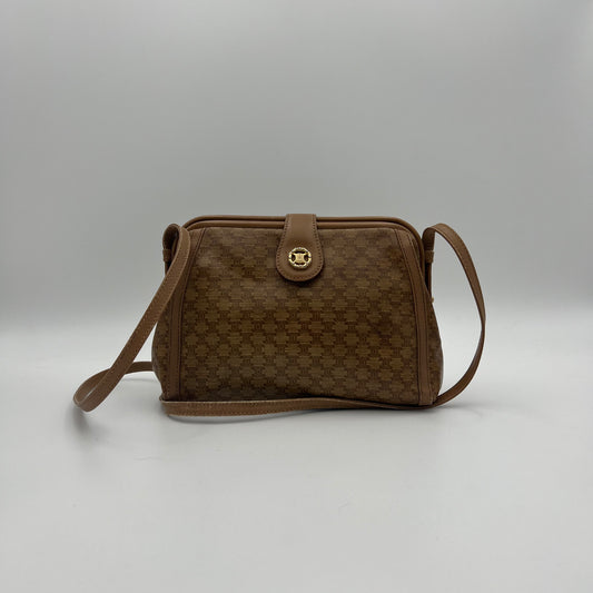 Celine Paris Macadam PVC Triomphe Crossbody