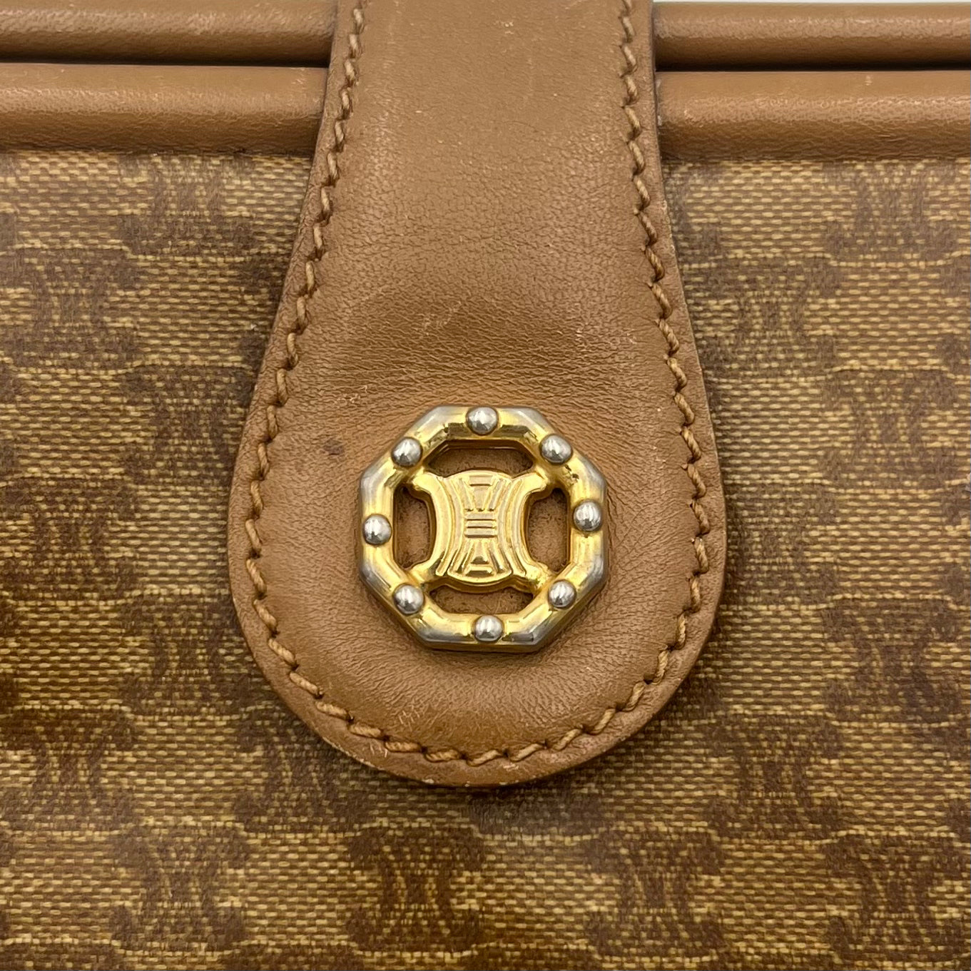 Celine Paris Macadam PVC Triomphe Crossbody