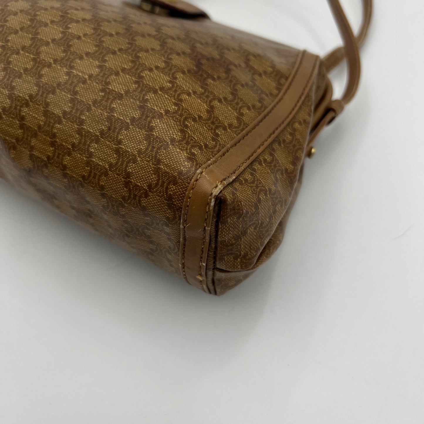 Celine Paris Macadam PVC Triomphe Crossbody