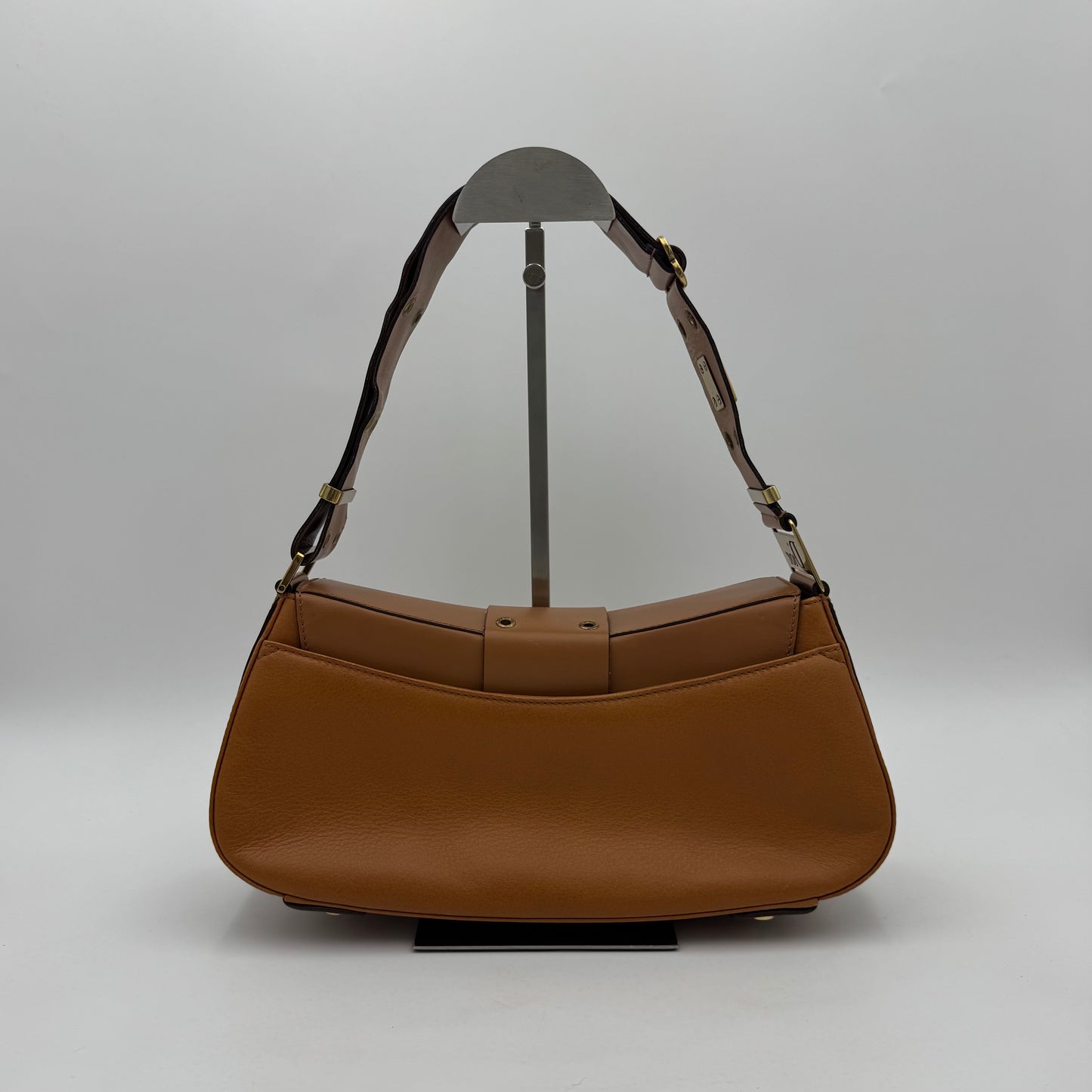 Christian Dior Brown Leather Street Chic Columbus