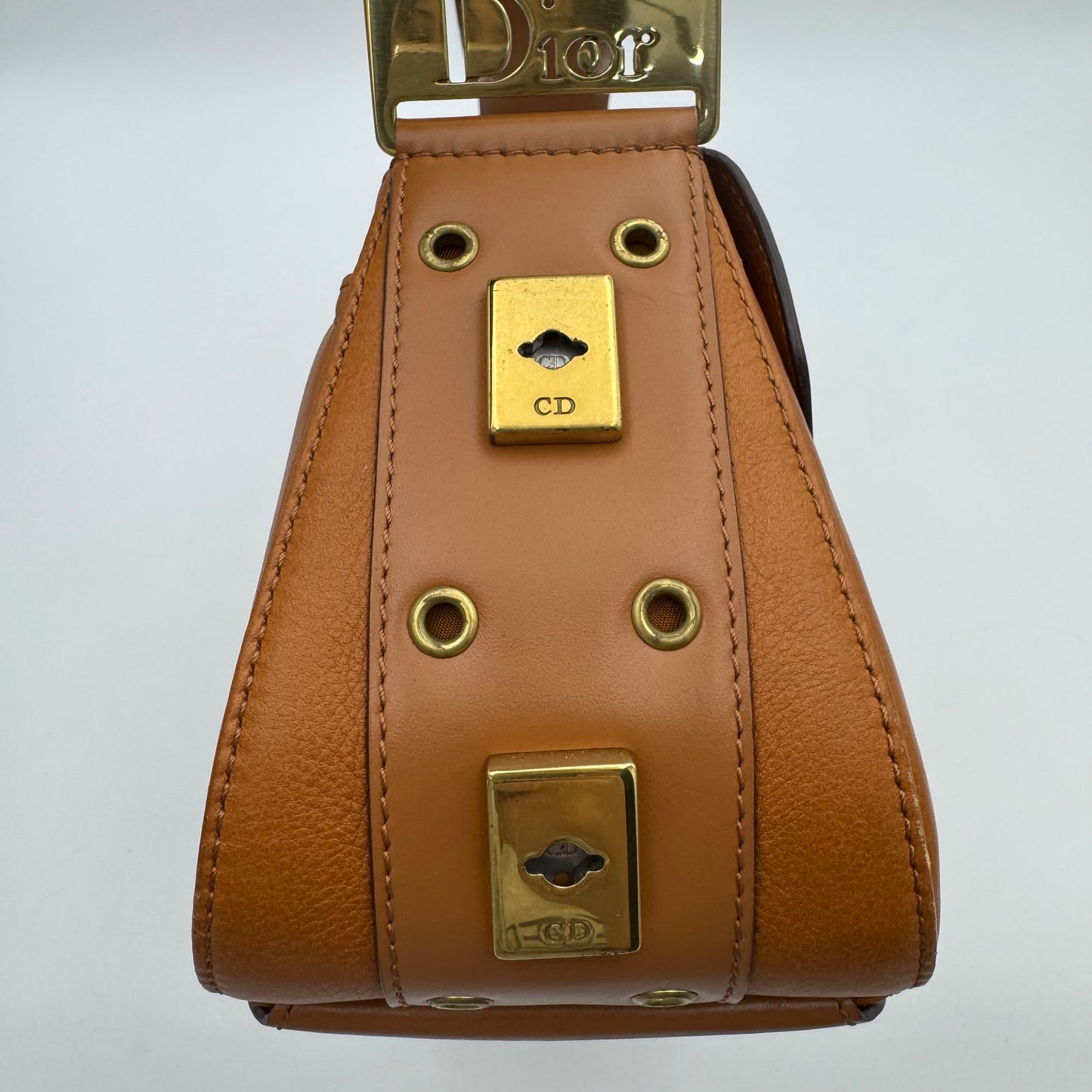 Christian Dior Brown Leather Street Chic Columbus