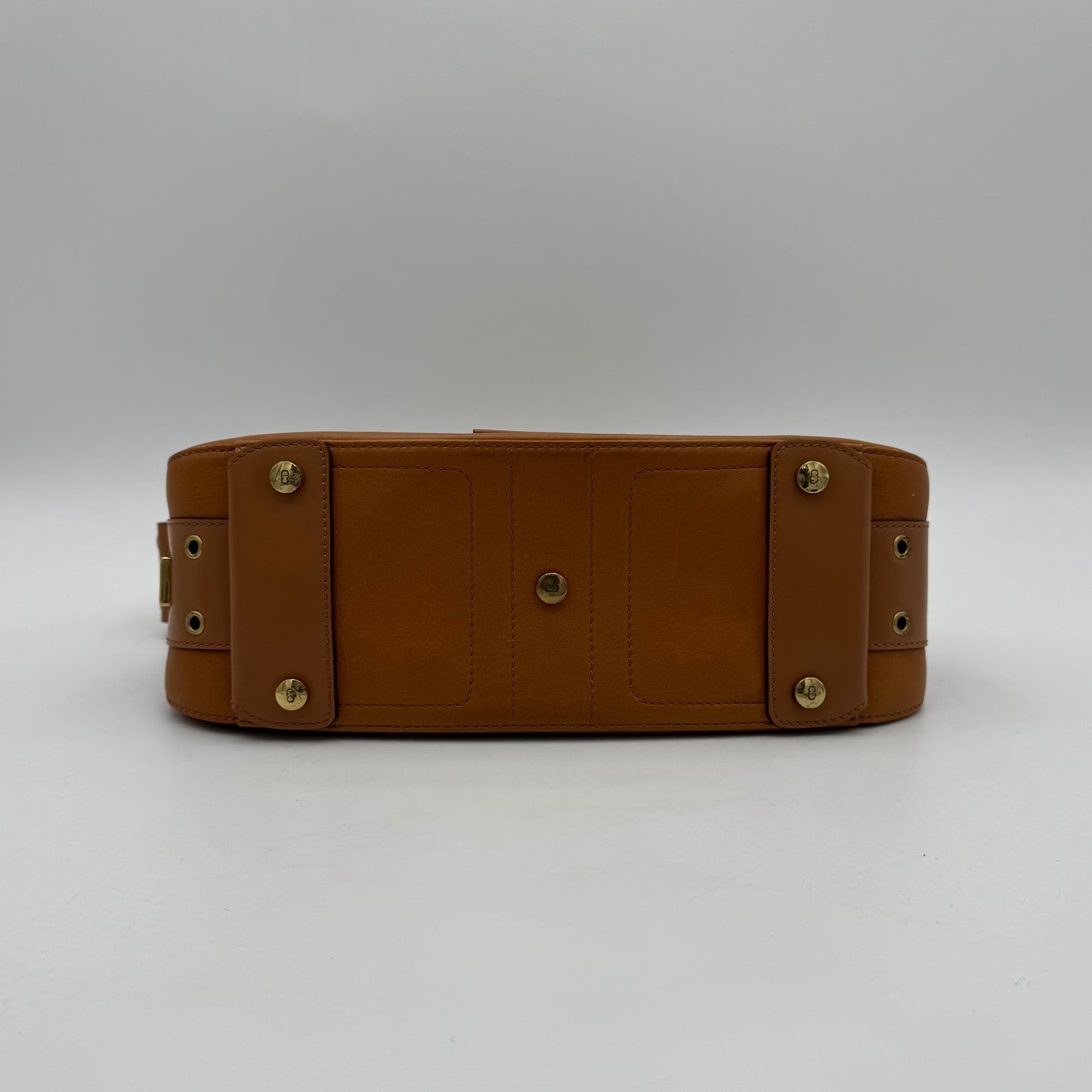 Christian Dior Brown Leather Street Chic Columbus