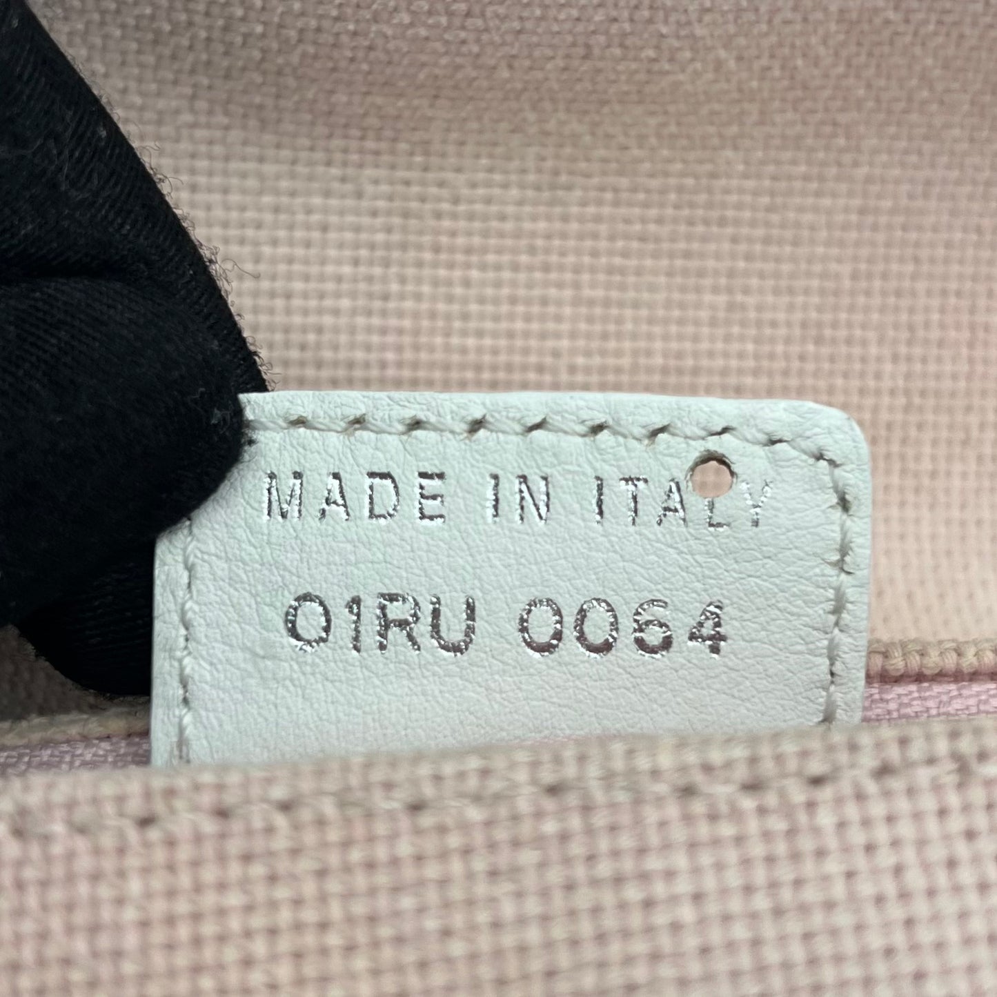 Christian Dior Y2K Pink Logo Trotter Flap Baguette