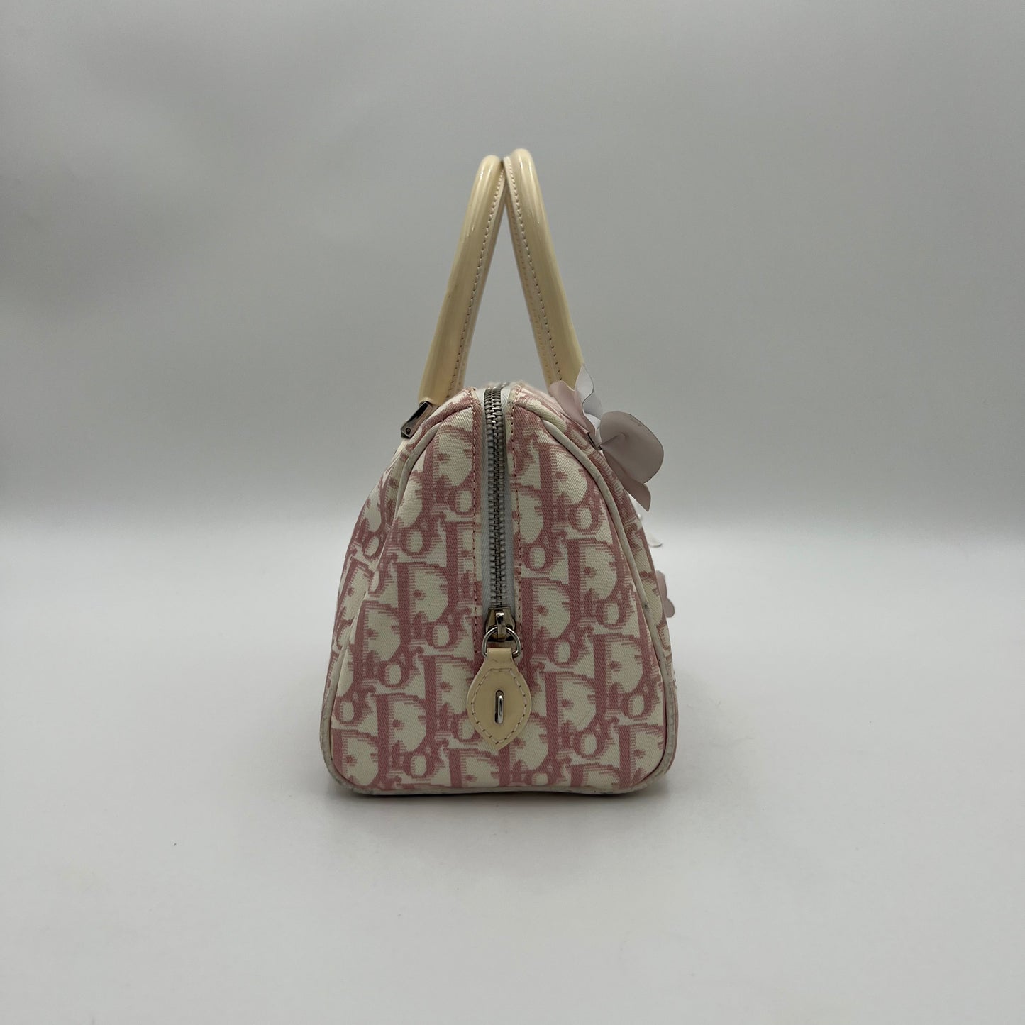 Christian Dior Pink Trotter Girly Boston Bag